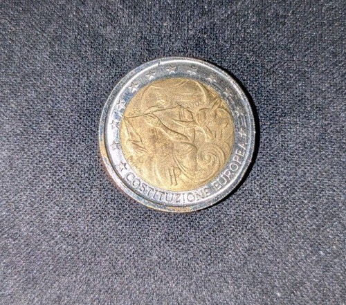 Moneta euro italia - moneta,