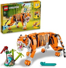 Lego Creator 31129  3in1 Tigre Maestosa Si Trasforma in Panda o Pesce