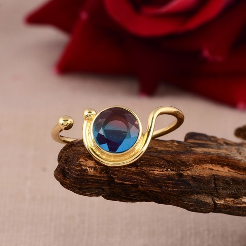 Anello alessandrite delicato - ,