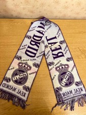 Sciarpa Real Madrid Vintage In perfette condizioni pulita