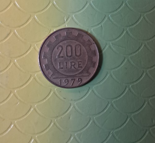 Moneta 200 lire - moneta, (1979)