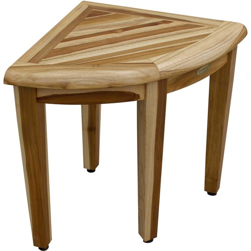 Banco doccia angolare teak - doccia, in