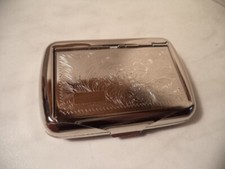 TABACCHIERA PORTATABACCO/CARTINE IN METALLO  TIPO 1 NUOVO