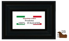 Cornice Nera ad incavo in