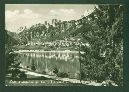 Auronzo lago con - con, le