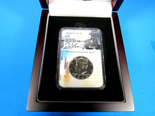 1964 P capelli accentati, argento Kennedy mezzo dollaro NGC Pf 68