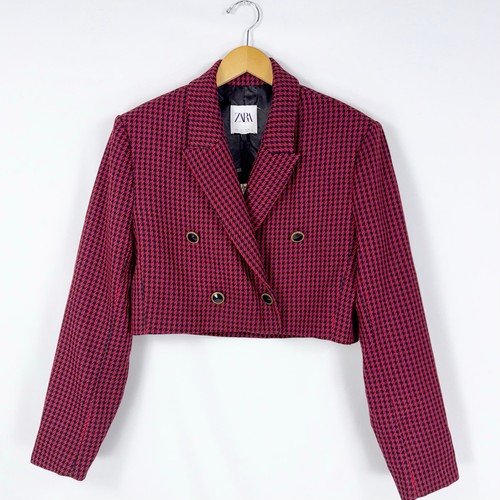 Zara blazer pied poule - blazer,