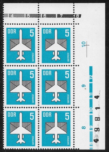 Ddr michel 2831 bordo - n.,