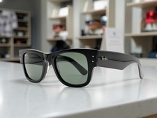 Occhiali Da Sole Ray-Ban Mega Wayfarer RB0840S Nero Colore 901/58 P Taglza 51-21