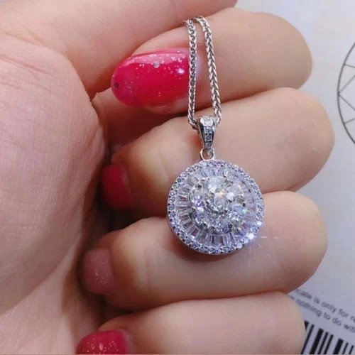 Collana con ciondolo aureola - , a