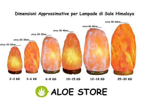 Lampada sale rosa himalaya - rosa,