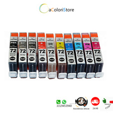 10 cartucce compatibili per Canon PIXMA Pro-10  PIXMA Pro-10S PGI72