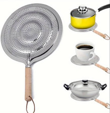 Diffusore Di Calore in Acciaio Inox 21 Cm per Piatto Tajine Utilizzare Su Gas