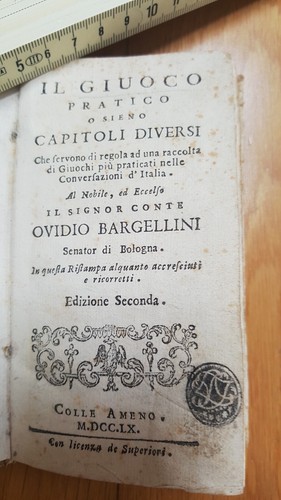 Giuoco pratico sieno - o,