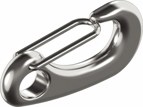 Gancio schiocco acciaio inox - gancio, schiocco,
