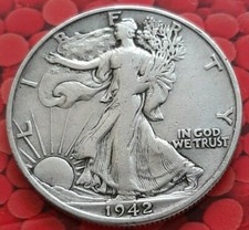 MONETA MEZZO HALF DOLLAR 1942