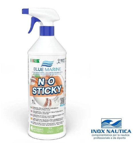 Sticky blue marine - no-sticky, filmante