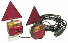 KIT FANALI POSTERIORI LUCI MAGNETICHE STOP FANALI CARRELLO RIMORCHI TRATTORE