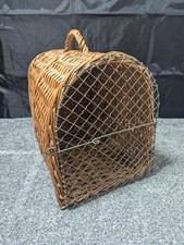 Vintage Cat Basket Carrier