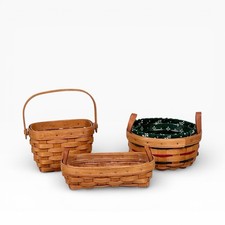 Vintage 90s longaberger small - 90s,