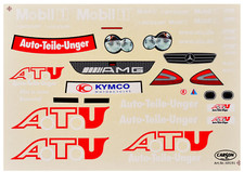 Decal Sheet 1:10 AMG Mercedes