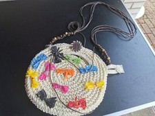 Borsa tracolla pelle cinturino hippi Ibiza Style 