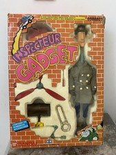 GRANDE FIGURINE INSPECTEUR GADGET BANDAI POPY 1983 COMPLET EN BOÎTE BON ÉTAT !