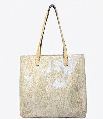 Etro paisley cream coated - cream,