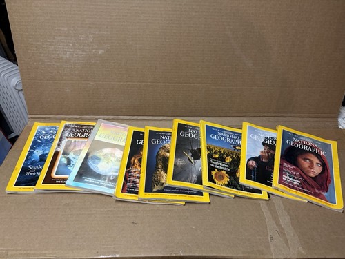 National geographic magazines - national,