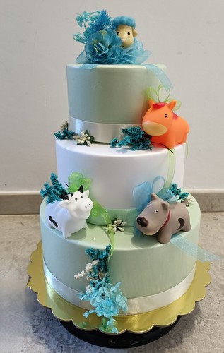 Torta scenografica tema baby - torta,