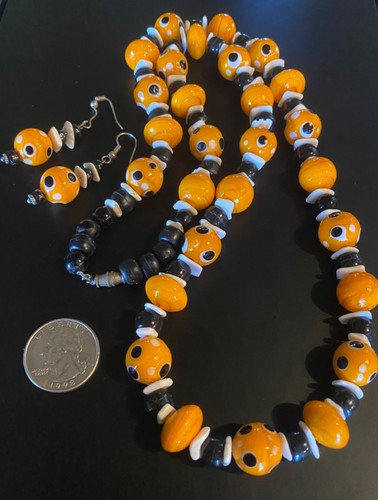 Collana perle coccinella - collana, di