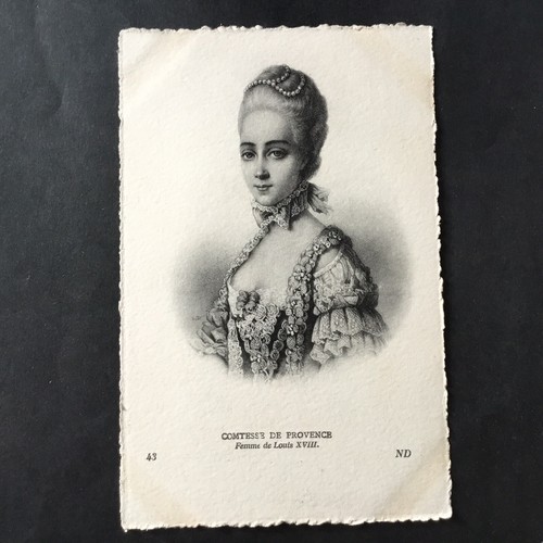 Cpa contessa provenza - contessa,