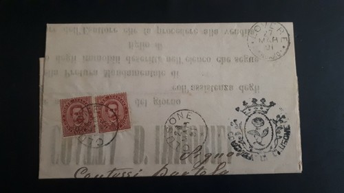 Regno busta storia postale - regno,