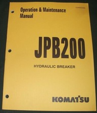 KOMATSU JPB200 Manuale Di