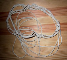 Cinta sottile bianca ecopelle vintage