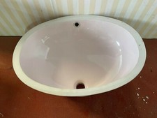 Lavabo colore rosa sottopiano - rosa,