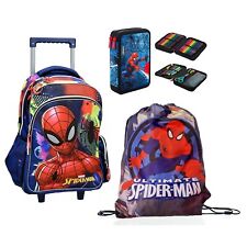 Spiderman Blu Set Zaino