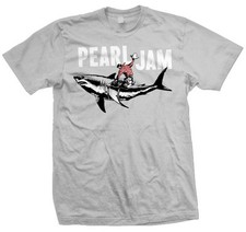 T-shirt PEARL JAM squalo cowboy nuova ufficiale 