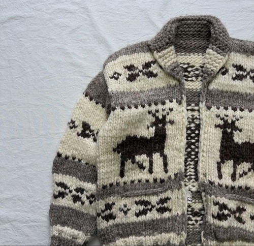 Maglione cowichan made - made, in