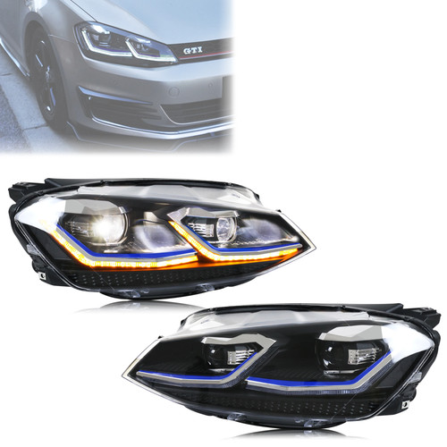 Fari led golf mk7 - led, 7
