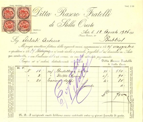 1926 asti ditta - 1926,