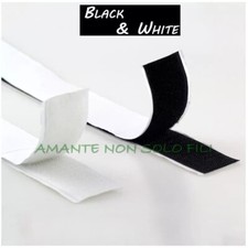 4 METRI STRAPPO VELCRO ADESIVO - completo maschio+femmina - hook and loop