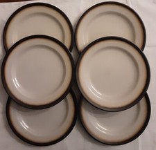 Piatti Dessert Mancioli Tuscia Porcellana Vintage Lotto 6 Pezzi 