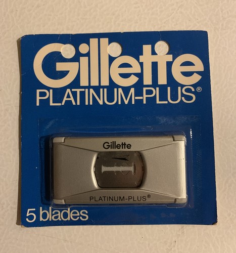 Rasoio gillette platinum plus - rasoio,