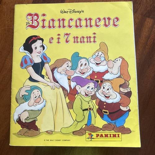 Album panini biancaneve 7 - panini, e