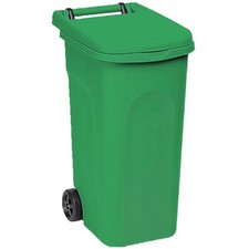 Bidone da 80 LT verde per