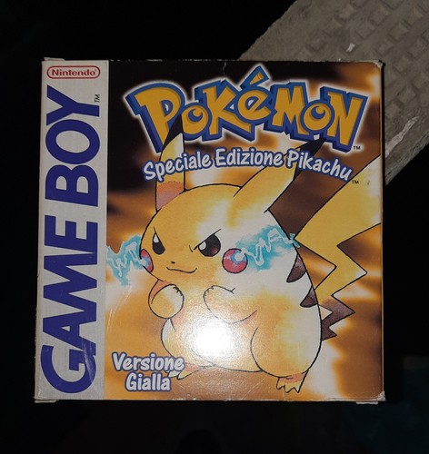 Pokemon giallo versione - pokemon,