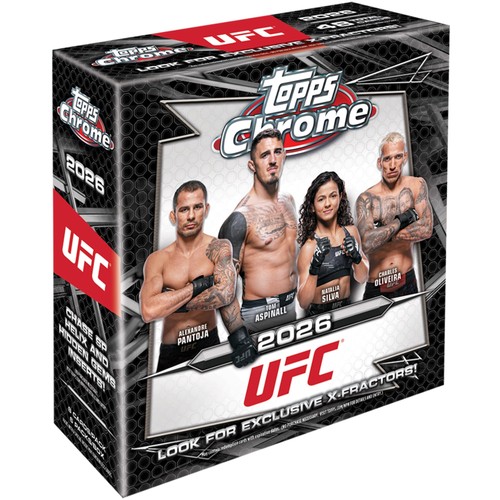 2026 topps chrome ufc - chrome,