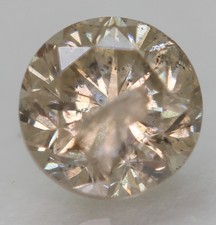 0.38 Carato Decorato Marrone