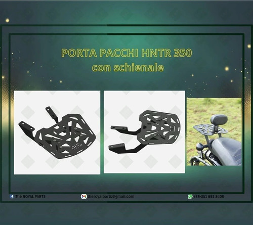 Portapacchi con schienalino - con,